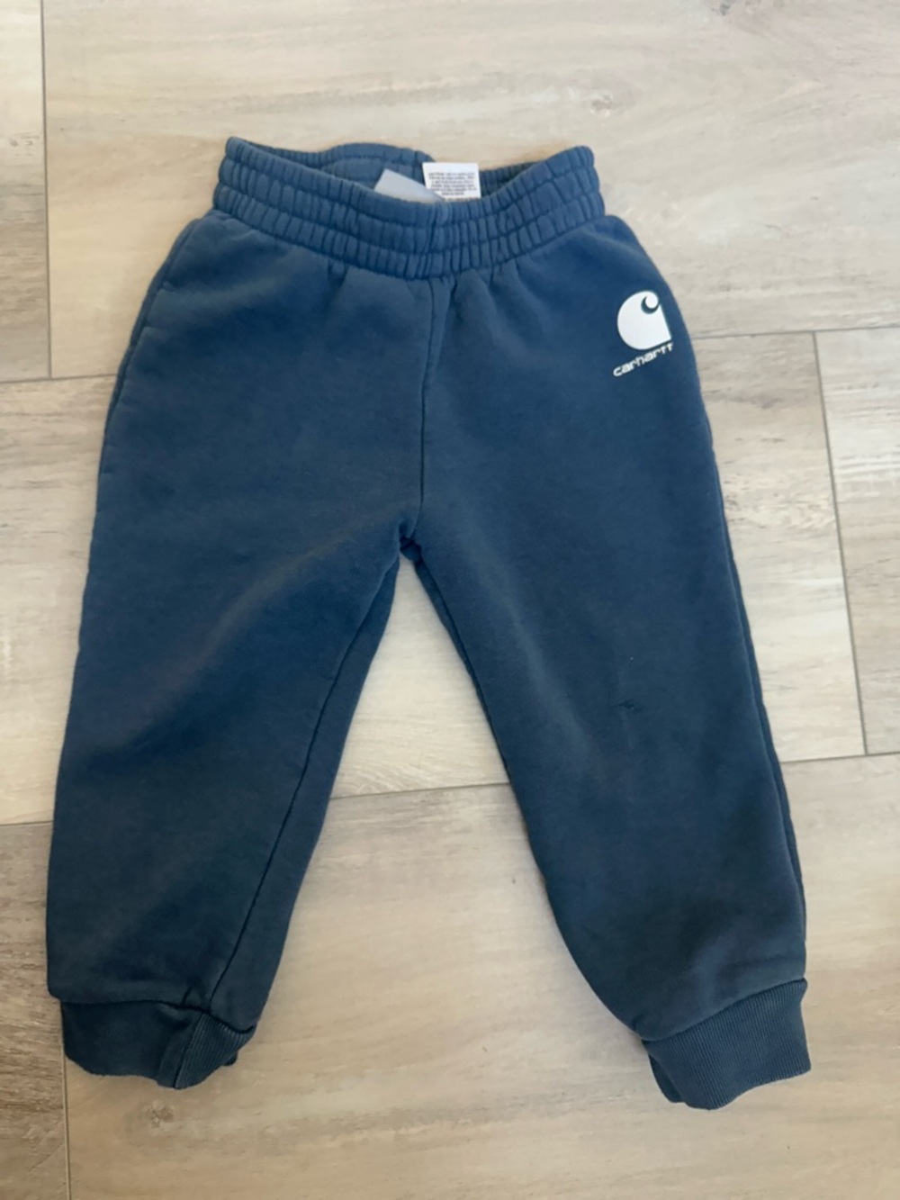 Carhartt Kids Dark Navy Joggers with Logo